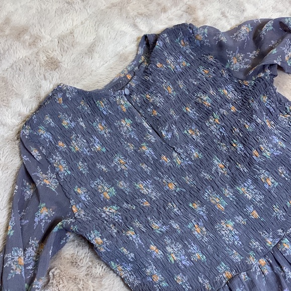 🔥 American Eagle floral peasant top - XS - Picture 8 of 9